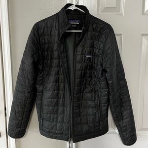 Patagonia Nano Puff Down Jacket Men Small Forge Grey